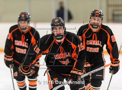 Thumbnail 1 in Kent Hill School vs Kimball Union Academy (Joshua H. Weeks New Years' Tournament) photogallery.