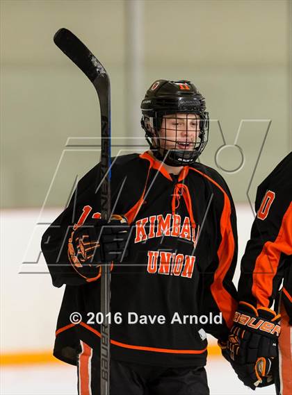 Thumbnail 3 in Kent Hill School vs Kimball Union Academy (Joshua H. Weeks New Years' Tournament) photogallery.