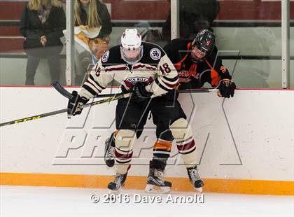 Thumbnail 3 in Kent Hill School vs Kimball Union Academy (Joshua H. Weeks New Years' Tournament) photogallery.
