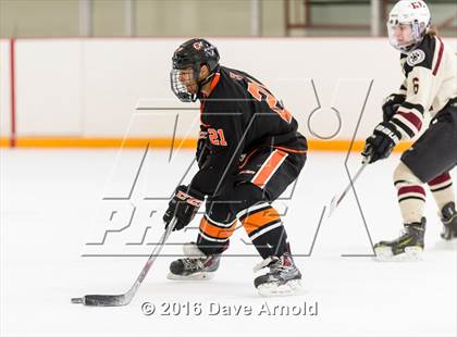 Thumbnail 2 in Kent Hill School vs Kimball Union Academy (Joshua H. Weeks New Years' Tournament) photogallery.