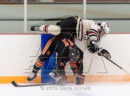 Thumbnail 3 in Kent Hill School vs Kimball Union Academy (Joshua H. Weeks New Years' Tournament) photogallery.