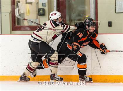 Thumbnail 2 in Kent Hill School vs Kimball Union Academy (Joshua H. Weeks New Years' Tournament) photogallery.