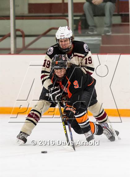 Thumbnail 2 in Kent Hill School vs Kimball Union Academy (Joshua H. Weeks New Years' Tournament) photogallery.