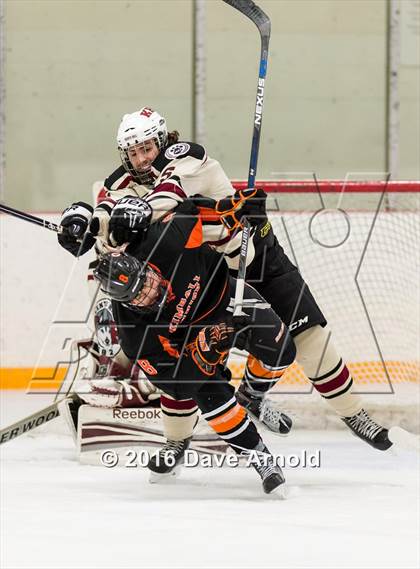 Thumbnail 3 in Kent Hill School vs Kimball Union Academy (Joshua H. Weeks New Years' Tournament) photogallery.