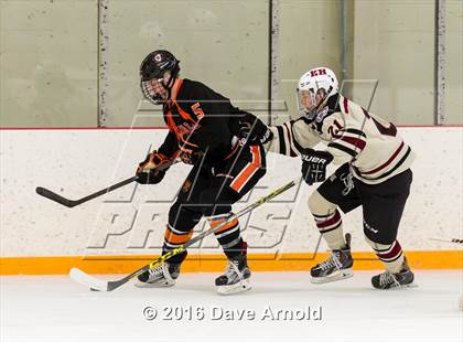 Thumbnail 3 in Kent Hill School vs Kimball Union Academy (Joshua H. Weeks New Years' Tournament) photogallery.