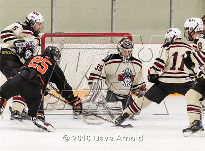 Thumbnail 2 in Kent Hill School vs Kimball Union Academy (Joshua H. Weeks New Years' Tournament) photogallery.
