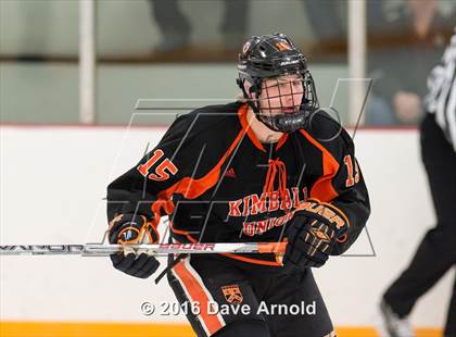 Thumbnail 1 in Kent Hill School vs Kimball Union Academy (Joshua H. Weeks New Years' Tournament) photogallery.