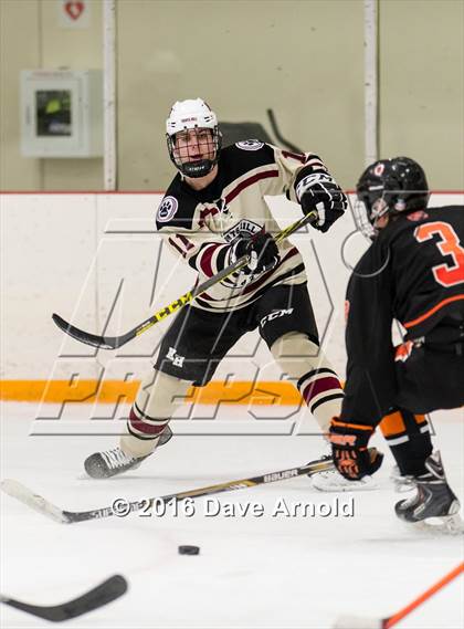 Thumbnail 3 in Kent Hill School vs Kimball Union Academy (Joshua H. Weeks New Years' Tournament) photogallery.