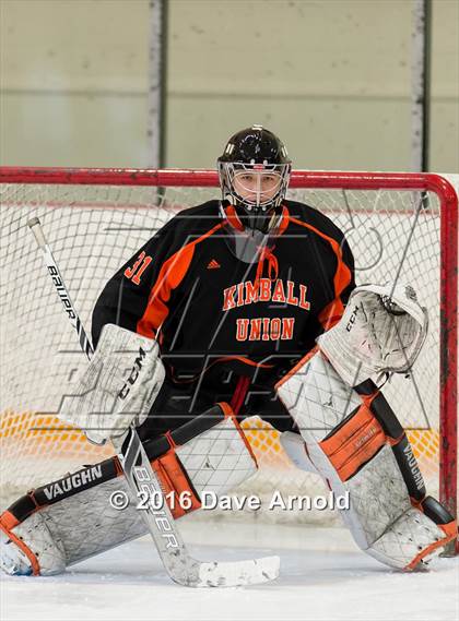 Thumbnail 3 in Kent Hill School vs Kimball Union Academy (Joshua H. Weeks New Years' Tournament) photogallery.