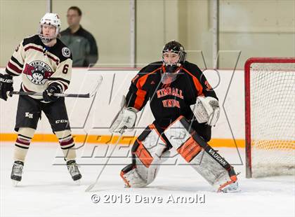 Thumbnail 3 in Kent Hill School vs Kimball Union Academy (Joshua H. Weeks New Years' Tournament) photogallery.
