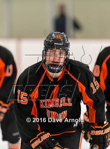 Thumbnail 3 in Kent Hill School vs Kimball Union Academy (Joshua H. Weeks New Years' Tournament) photogallery.