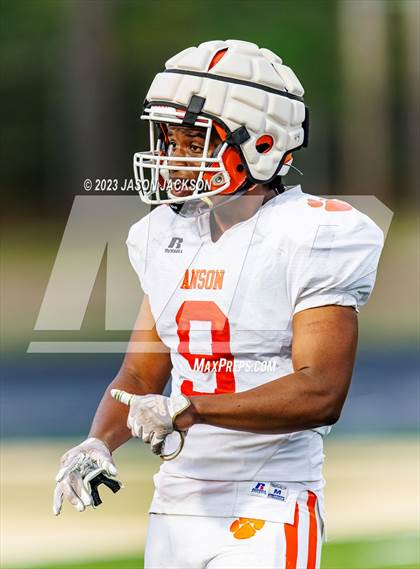 Thumbnail 3 in Union Pines vs Anson (Moore County Kickoff Classic) photogallery.