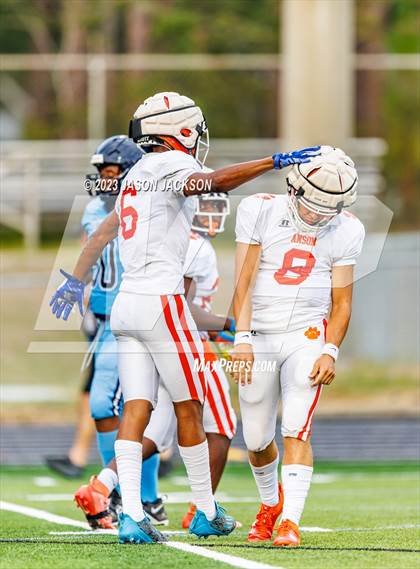 Thumbnail 2 in Union Pines vs Anson (Moore County Kickoff Classic) photogallery.