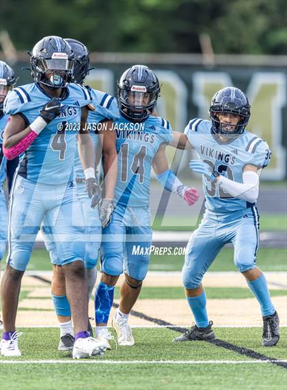 Thumbnail 3 in Union Pines vs Anson (Moore County Kickoff Classic) photogallery.