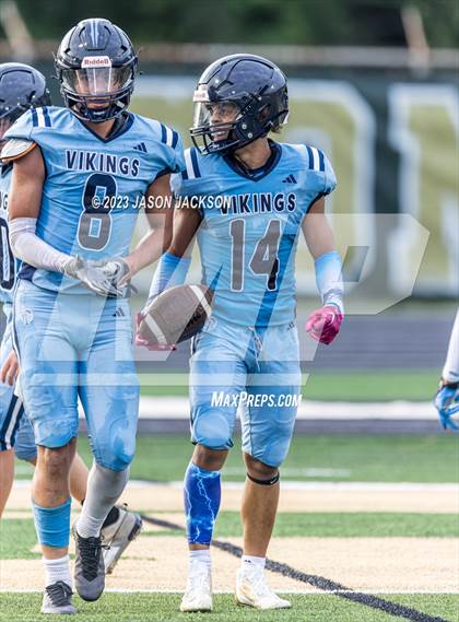 Thumbnail 2 in Union Pines vs Anson (Moore County Kickoff Classic) photogallery.