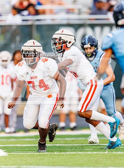 Thumbnail 3 in Union Pines vs Anson (Moore County Kickoff Classic) photogallery.