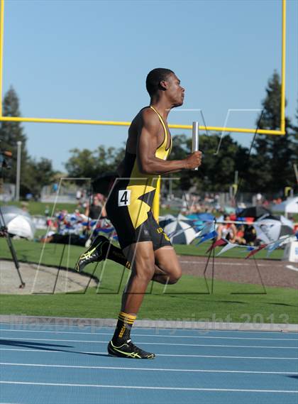 Thumbnail 2 in CIF State Track and Field Championships (Day 1 - Boys Running Events) photogallery.