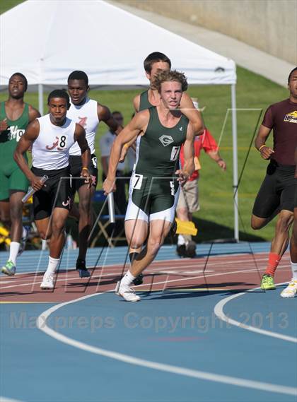Thumbnail 2 in CIF State Track and Field Championships (Day 1 - Boys Running Events) photogallery.