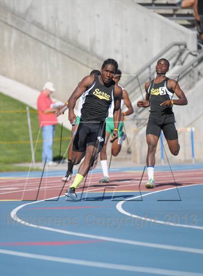 Thumbnail 2 in CIF State Track and Field Championships (Day 1 - Boys Running Events) photogallery.