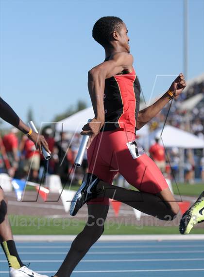 Thumbnail 3 in CIF State Track and Field Championships (Day 1 - Boys Running Events) photogallery.