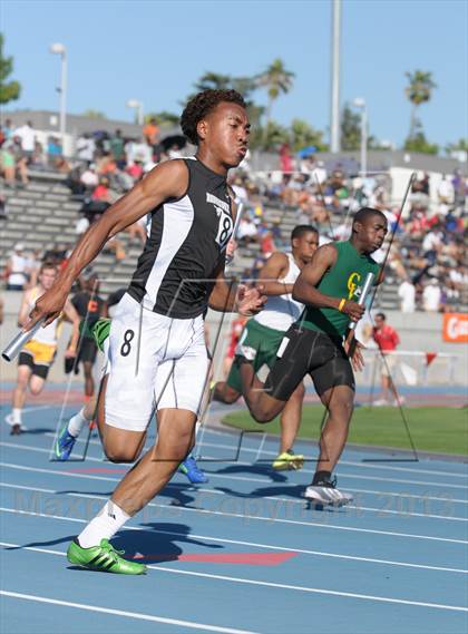 Thumbnail 3 in CIF State Track and Field Championships (Day 1 - Boys Running Events) photogallery.