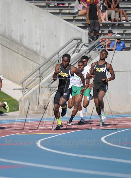 Thumbnail 1 in CIF State Track and Field Championships (Day 1 - Boys Running Events) photogallery.