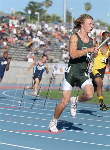 Thumbnail 1 in CIF State Track and Field Championships (Day 1 - Boys Running Events) photogallery.