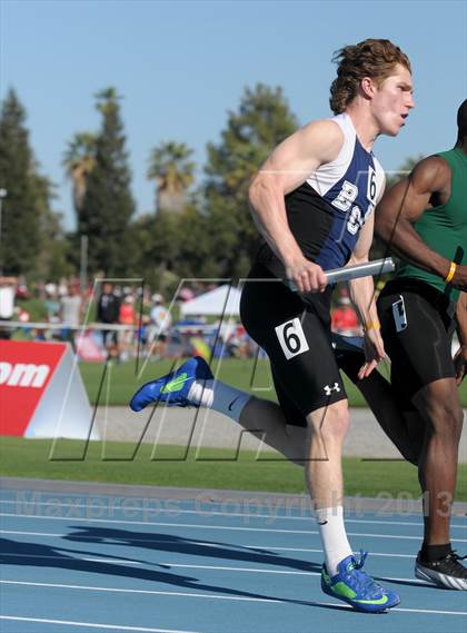 Thumbnail 1 in CIF State Track and Field Championships (Day 1 - Boys Running Events) photogallery.
