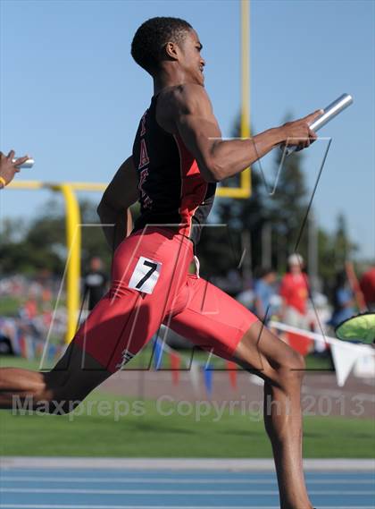 Thumbnail 2 in CIF State Track and Field Championships (Day 1 - Boys Running Events) photogallery.