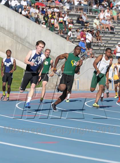 Thumbnail 1 in CIF State Track and Field Championships (Day 1 - Boys Running Events) photogallery.