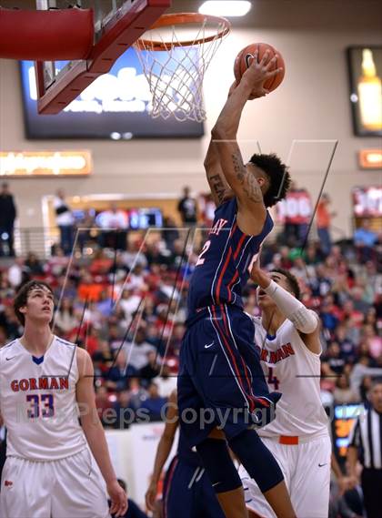 Thumbnail 2 in Findlay Prep vs. Bishop Gorman (Findlay Big City Showcase) photogallery.