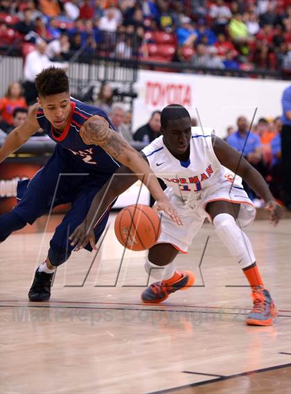 Thumbnail 1 in Findlay Prep vs. Bishop Gorman (Findlay Big City Showcase) photogallery.