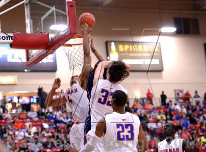 Thumbnail 1 in Findlay Prep vs. Bishop Gorman (Findlay Big City Showcase) photogallery.
