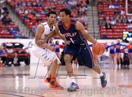 Thumbnail 2 in Findlay Prep vs. Bishop Gorman (Findlay Big City Showcase) photogallery.