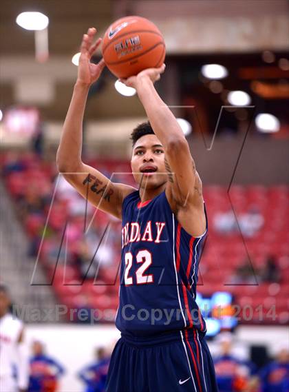 Thumbnail 1 in Findlay Prep vs. Bishop Gorman (Findlay Big City Showcase) photogallery.