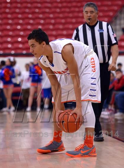 Thumbnail 1 in Findlay Prep vs. Bishop Gorman (Findlay Big City Showcase) photogallery.