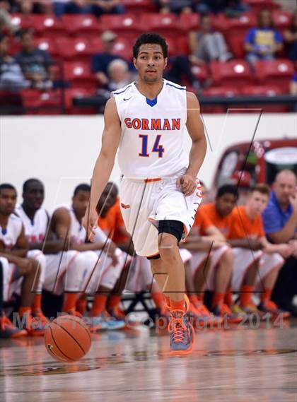 Thumbnail 3 in Findlay Prep vs. Bishop Gorman (Findlay Big City Showcase) photogallery.