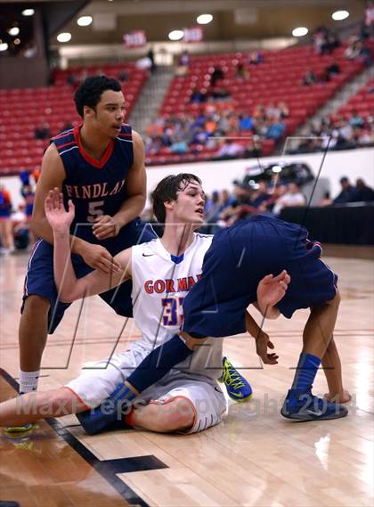 Thumbnail 2 in Findlay Prep vs. Bishop Gorman (Findlay Big City Showcase) photogallery.