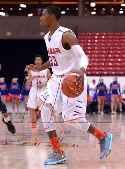 Thumbnail 2 in Findlay Prep vs. Bishop Gorman (Findlay Big City Showcase) photogallery.