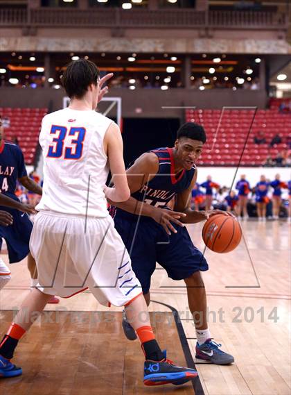 Thumbnail 1 in Findlay Prep vs. Bishop Gorman (Findlay Big City Showcase) photogallery.