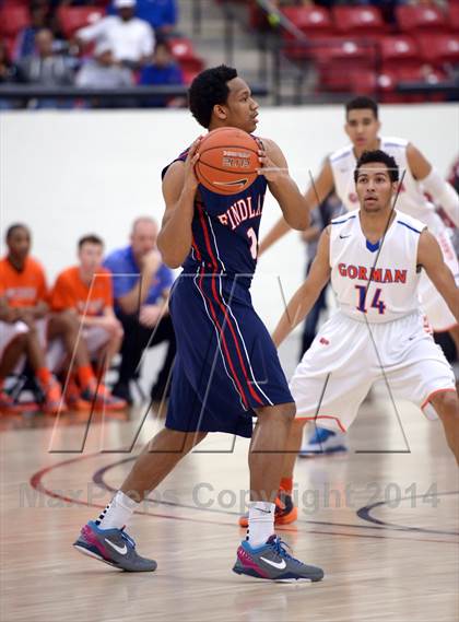 Thumbnail 3 in Findlay Prep vs. Bishop Gorman (Findlay Big City Showcase) photogallery.