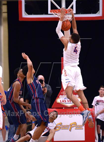 Thumbnail 1 in Findlay Prep vs. Bishop Gorman (Findlay Big City Showcase) photogallery.
