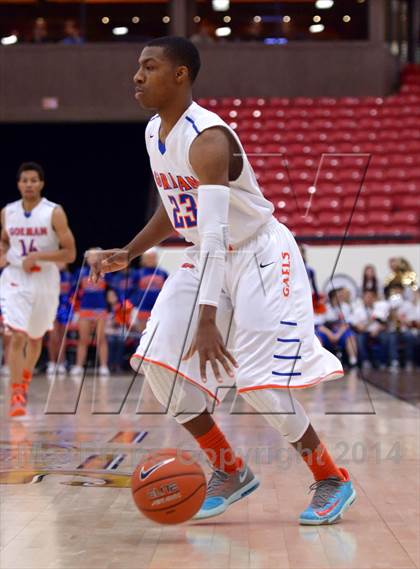 Thumbnail 1 in Findlay Prep vs. Bishop Gorman (Findlay Big City Showcase) photogallery.
