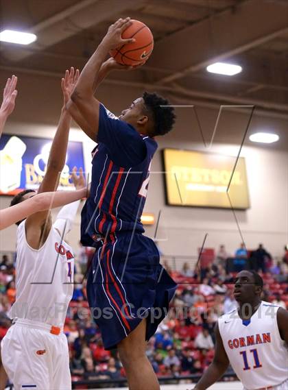 Thumbnail 3 in Findlay Prep vs. Bishop Gorman (Findlay Big City Showcase) photogallery.