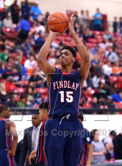 Thumbnail 3 in Findlay Prep vs. Bishop Gorman (Findlay Big City Showcase) photogallery.