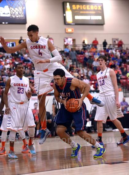 Thumbnail 1 in Findlay Prep vs. Bishop Gorman (Findlay Big City Showcase) photogallery.