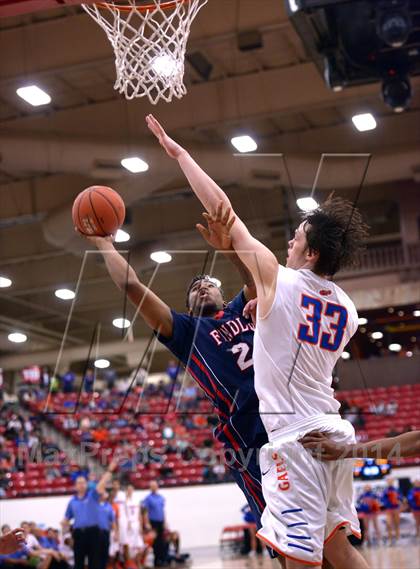 Thumbnail 2 in Findlay Prep vs. Bishop Gorman (Findlay Big City Showcase) photogallery.