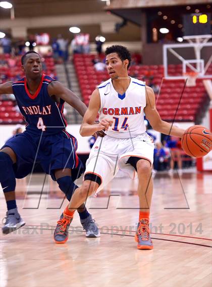 Thumbnail 3 in Findlay Prep vs. Bishop Gorman (Findlay Big City Showcase) photogallery.