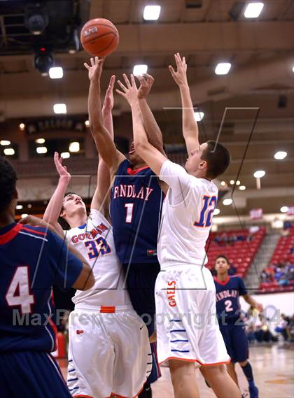 Thumbnail 1 in Findlay Prep vs. Bishop Gorman (Findlay Big City Showcase) photogallery.