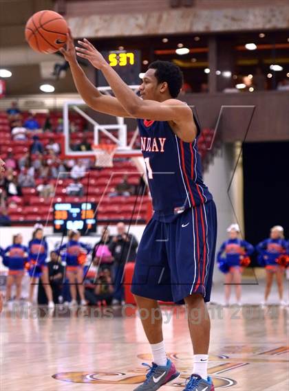 Thumbnail 1 in Findlay Prep vs. Bishop Gorman (Findlay Big City Showcase) photogallery.